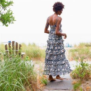 Marea By Ash & Den Floral Maxi Dress Size Large